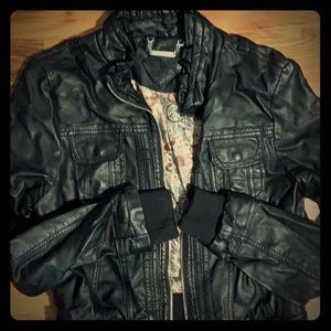Juniors Leather Jacket